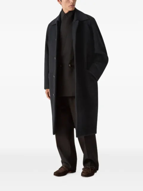 Zegna black wool and mohair jacket