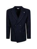 Manuel Ritz double-breasted long-sleeve blazer
