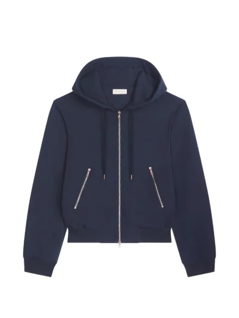 DRIES VAN NOTEN loose zipped hoodie
