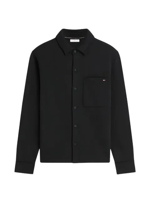 Tommy Hilfiger button-up patch-pocket shirt