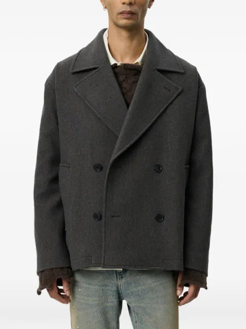 mfpen double-breasted wool jacket