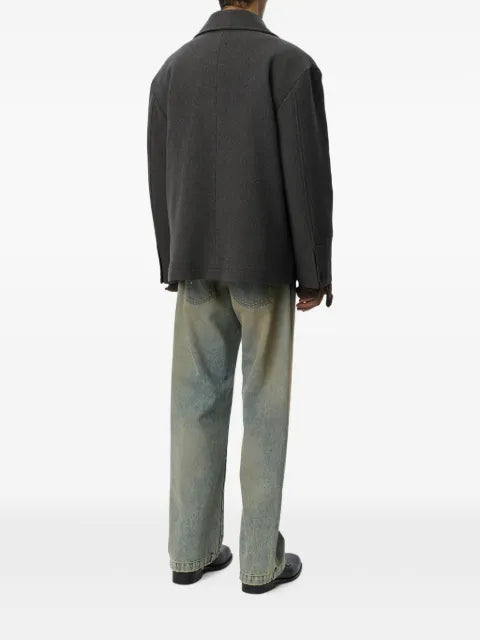 mfpen double-breasted wool jacket