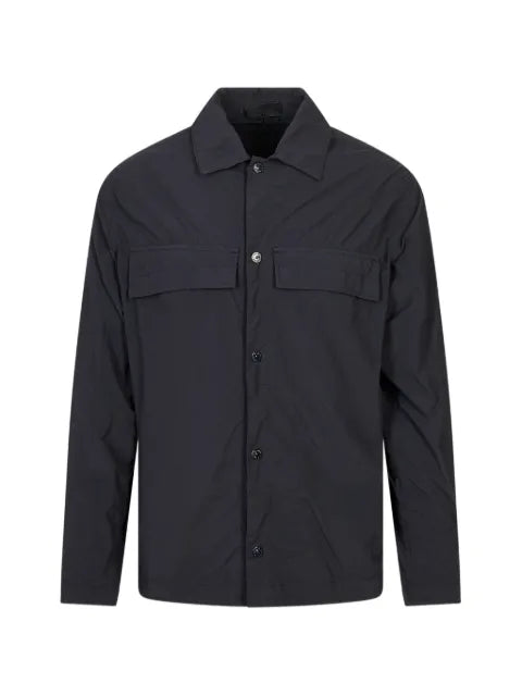 Stone Island 1200044 Nylon Smerigliato_S.I. Ghost shirt jacket