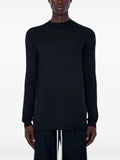 Rick Owens Tower Level Lupetto sweater in rasato knit