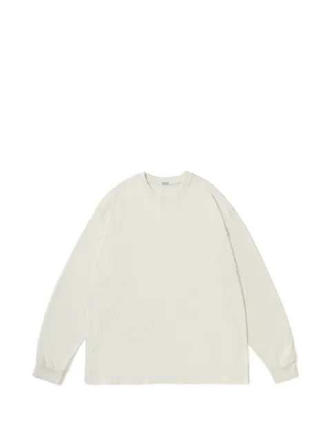 A.PRESSE long-sleeve crew-neck sweater
