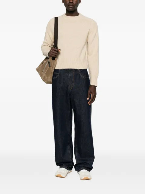 extreme cashmere Please ribbed-trim sweater
