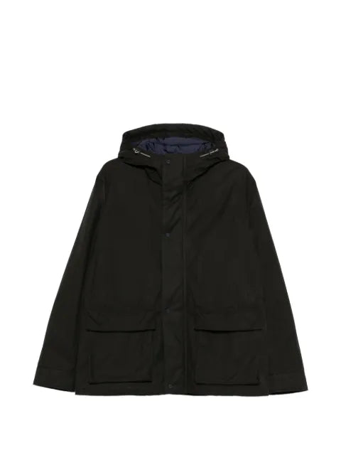 Herno hooded flap-pocket hooded jacket