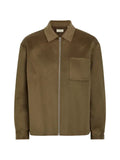 FRAME patch-pocket shirt jacket