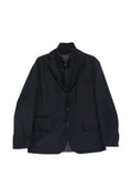 Corneliani layered button-up jacket