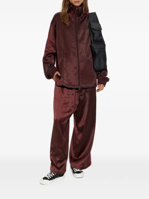 Y-3 satin-finish 3-Stripes jacket