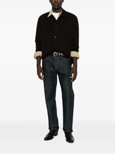 Umit Benan Winter Sunset button-up long-sleeve cardigan