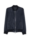 Barba zip-up bomber jacket