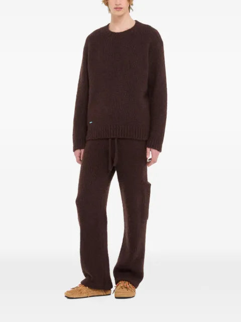 Alanui ribbed-knit cashmere-blend sweater