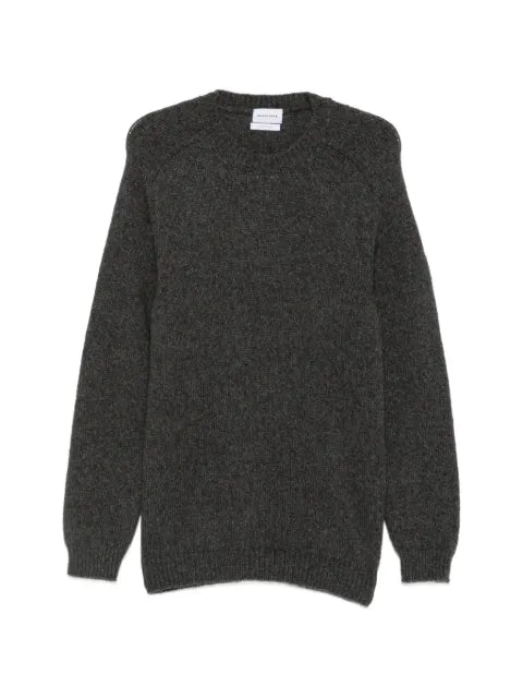SCAGLIONE ribbed-knit raglan-sleeve sweater