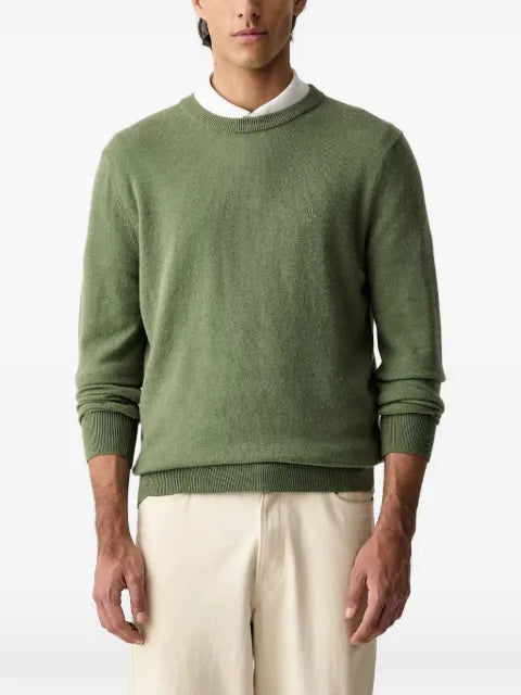 Marc O'Polo logo-embroidered crew-neck sweater