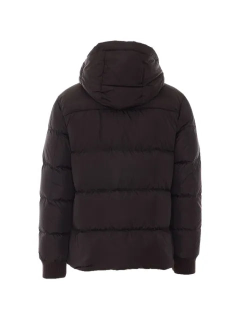 Add hooded padded jacket
