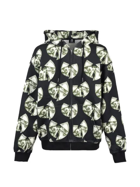 NUBIAN x Wu-Tang Clan Dollar Dollar Bill Ya'll zip-up hoodie