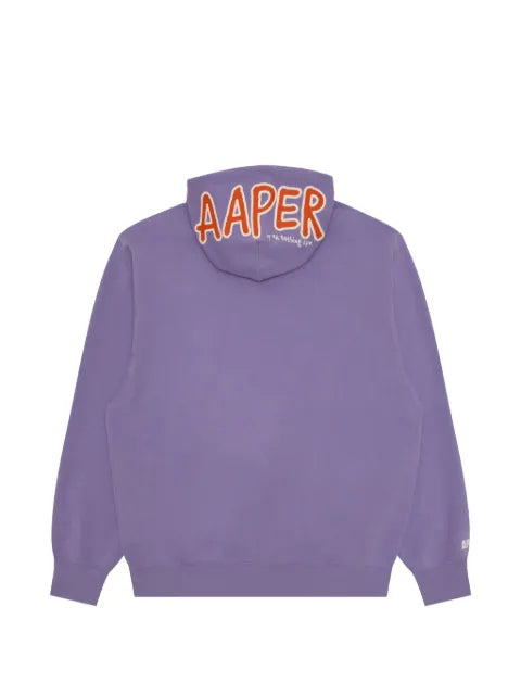 AAPE BY *A BATHING APE® logo-patch hoodie
