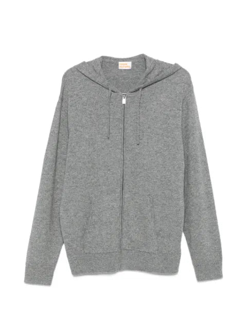 FROM FUTURE zip-up hood cardigan