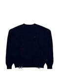 RASSVET distressed slogan-knit sweater