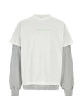 Balenciaga layered-sleeve sweatshirt
