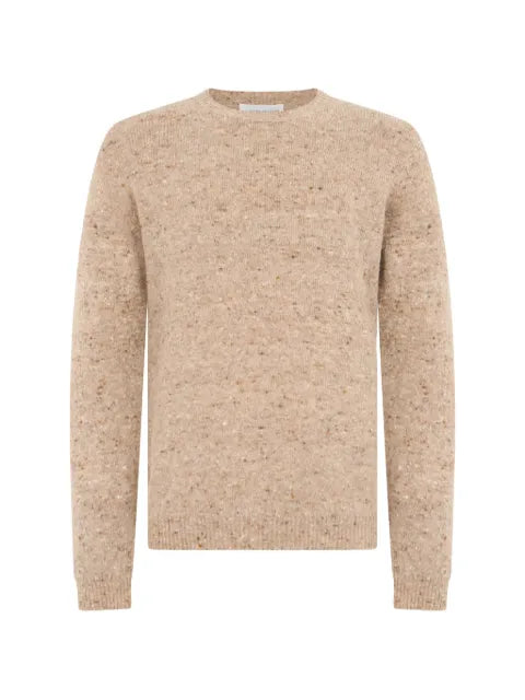 Roberto Collina flecked-knit crew-neck sweater
