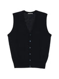 Corneliani button-fastening V-neck sweater