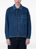 Stone Island zip-up chest-pocket jacket