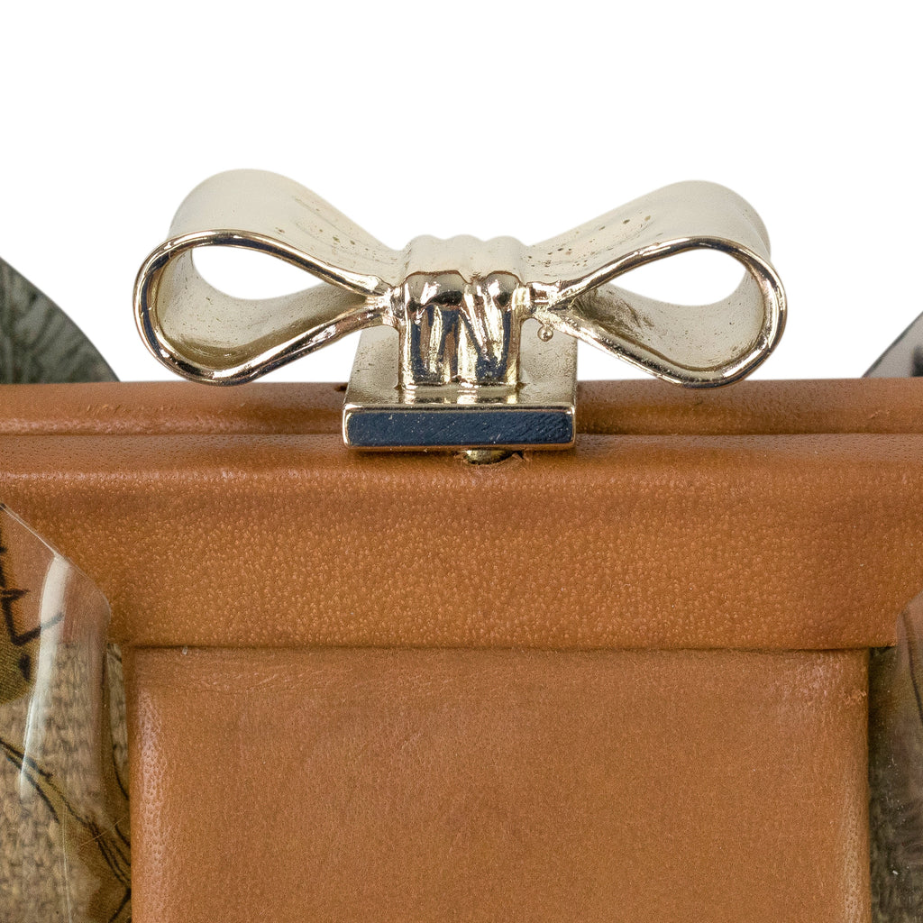 CLEAR/BROWN CLEAR PVC SINGLE SHOULDER BAG