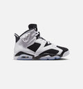 Air Jordan 6 Retro Black and White Men's Lifestyle Shoes - Black/White