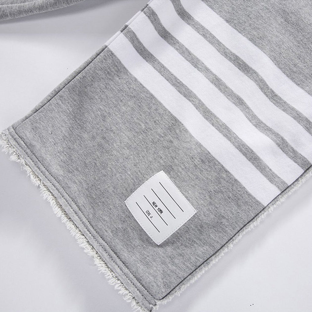 Thom Browne Style Four-Bar Shorts