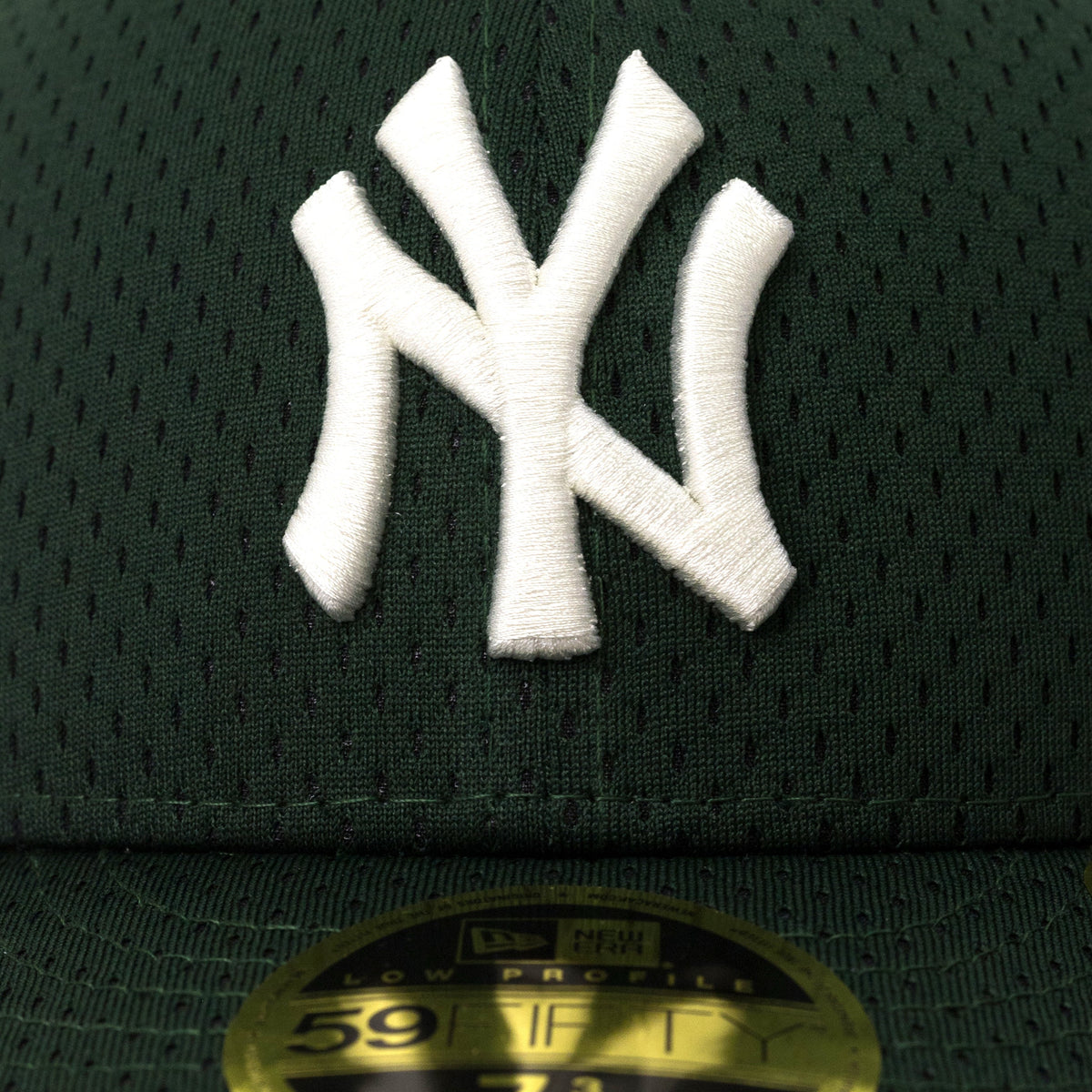 Green Ald / New Era Yankees Mesh Fitted Cap