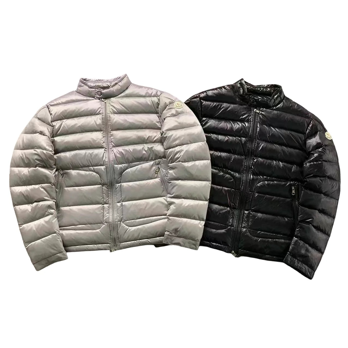 Moncler Acorus Puffer Jacket – Grey