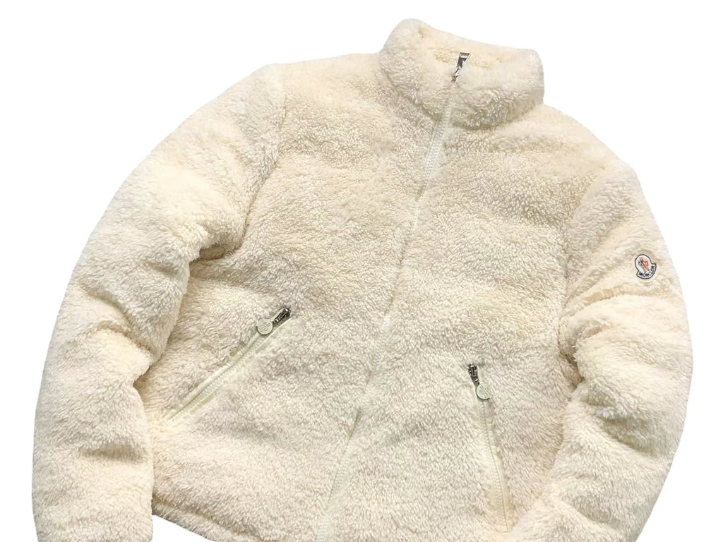 Moncler Polignac Fleece Jacket – Cream
