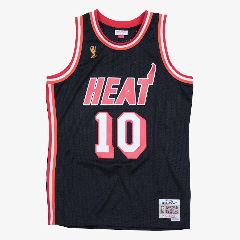 M&N NBA Miami Heat 96-97 Tim Hardaway Swingman Jersey