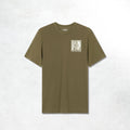 Acid Running Transcendent Runner T-Shirt: Dark Olive
