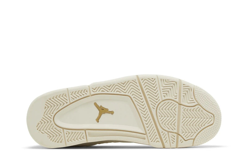 Air Jordan 4 Retro WMNS 'Metallic Gold' – Women's Exclusive Sneaker in Luxe Gold & White
