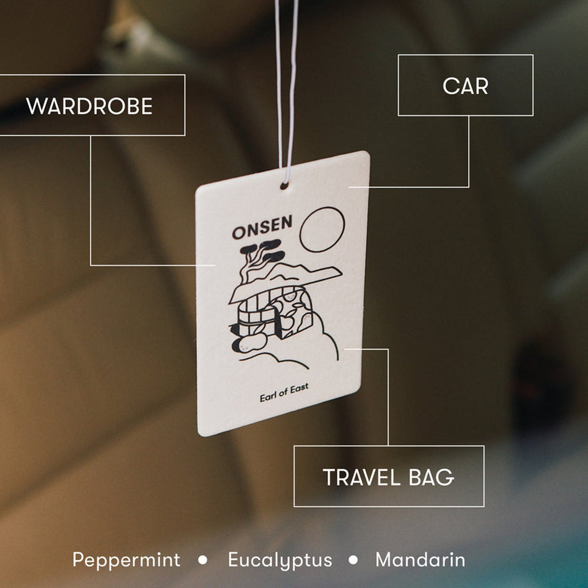 Earl of East Air Freshener: Onsen