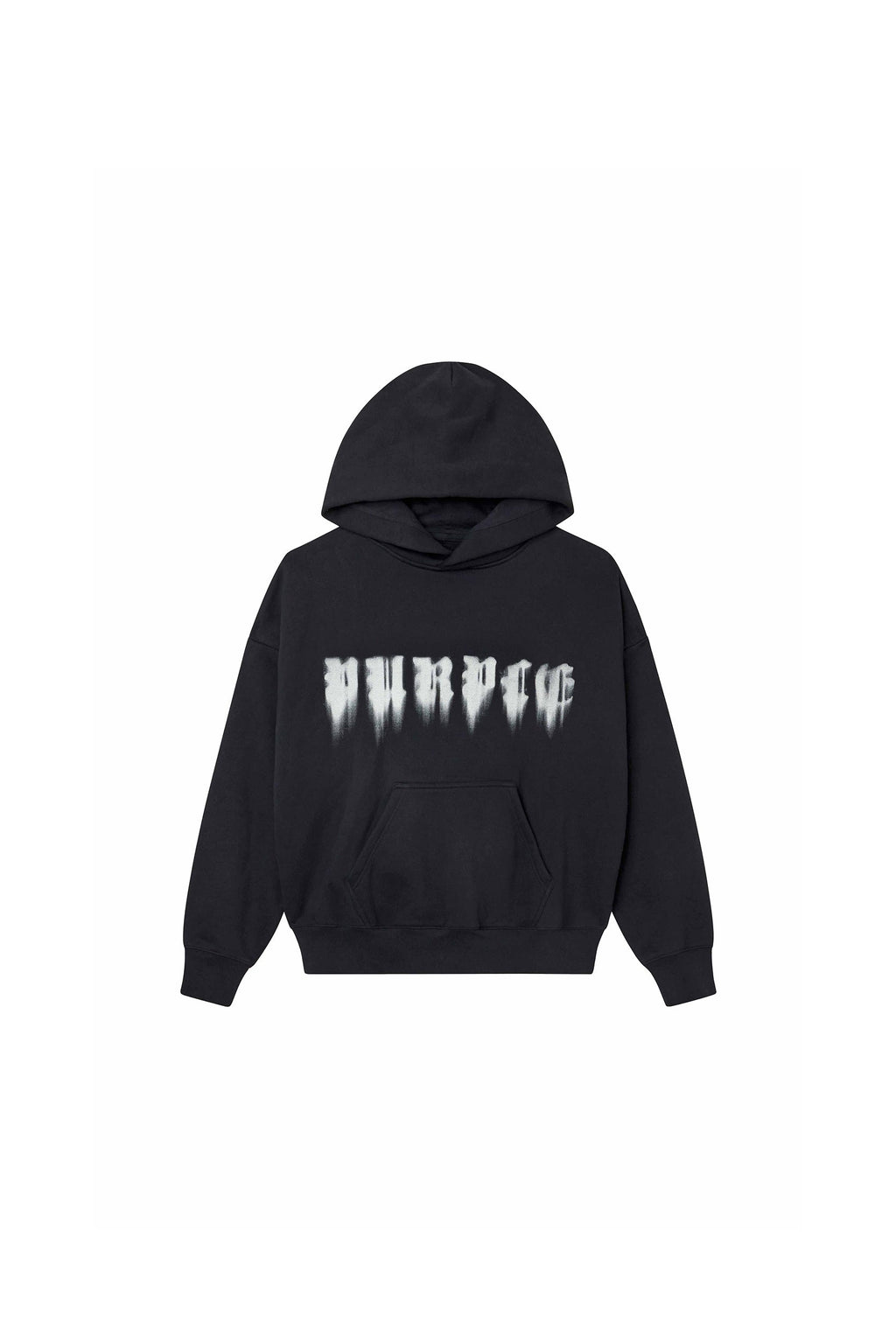 Smudged Gothic Hoodie