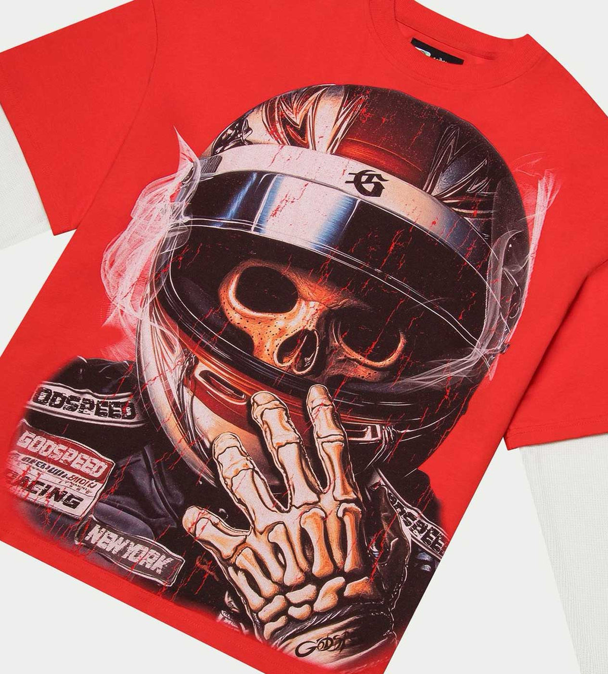 Godspeed F1 World Cup Layered Tee Red