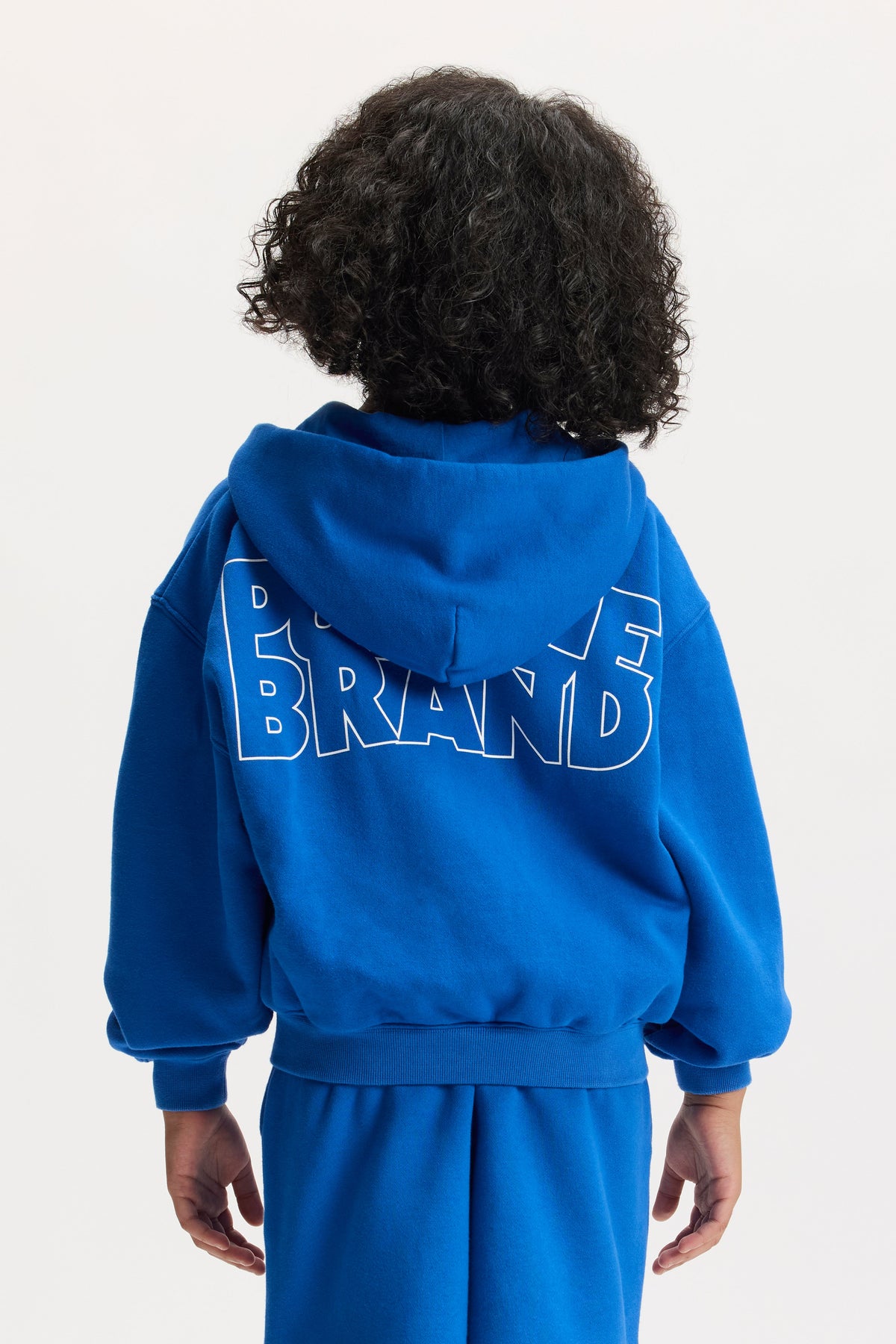 Kids' Stacked Zip Up Hoodie