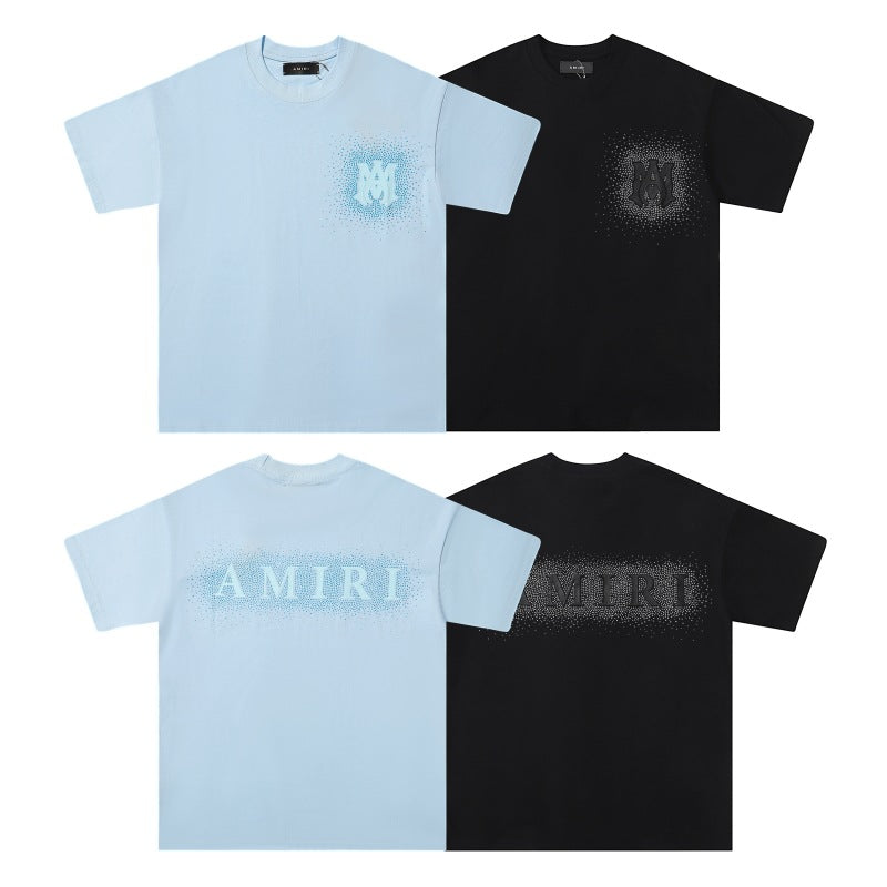 Amiri Multi‑Print Peace Dove Graffiti Oversized Tee Streetwear
