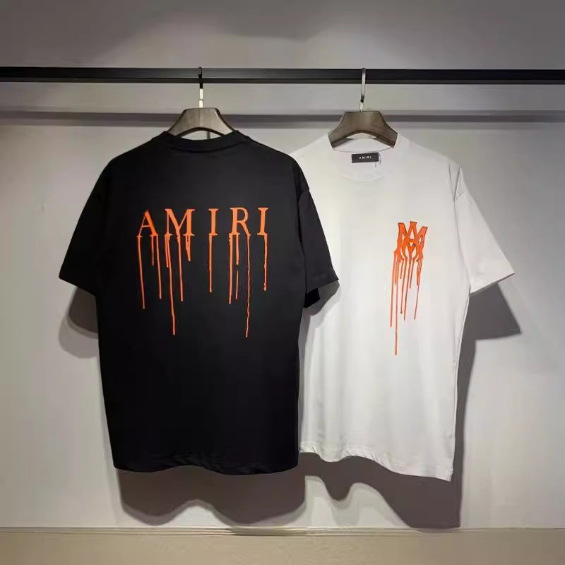 Amiri Multi‑Print Peace Dove Graffiti Oversized Tee Streetwear