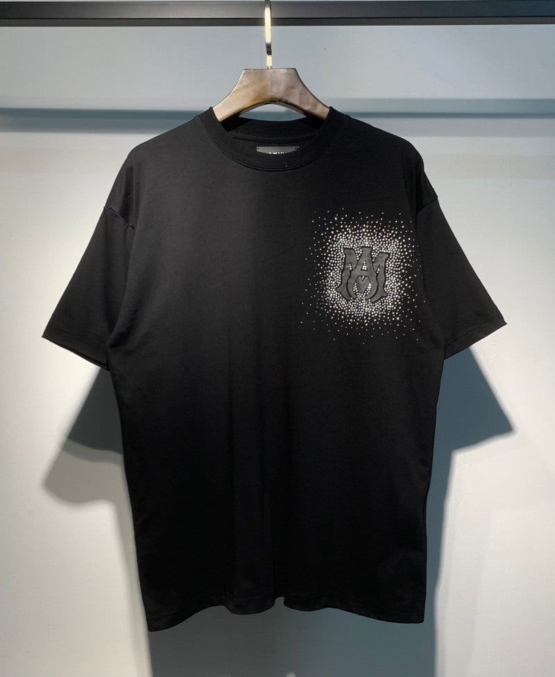 Amiri Multi‑Print Peace Dove Graffiti Oversized Tee Streetwear