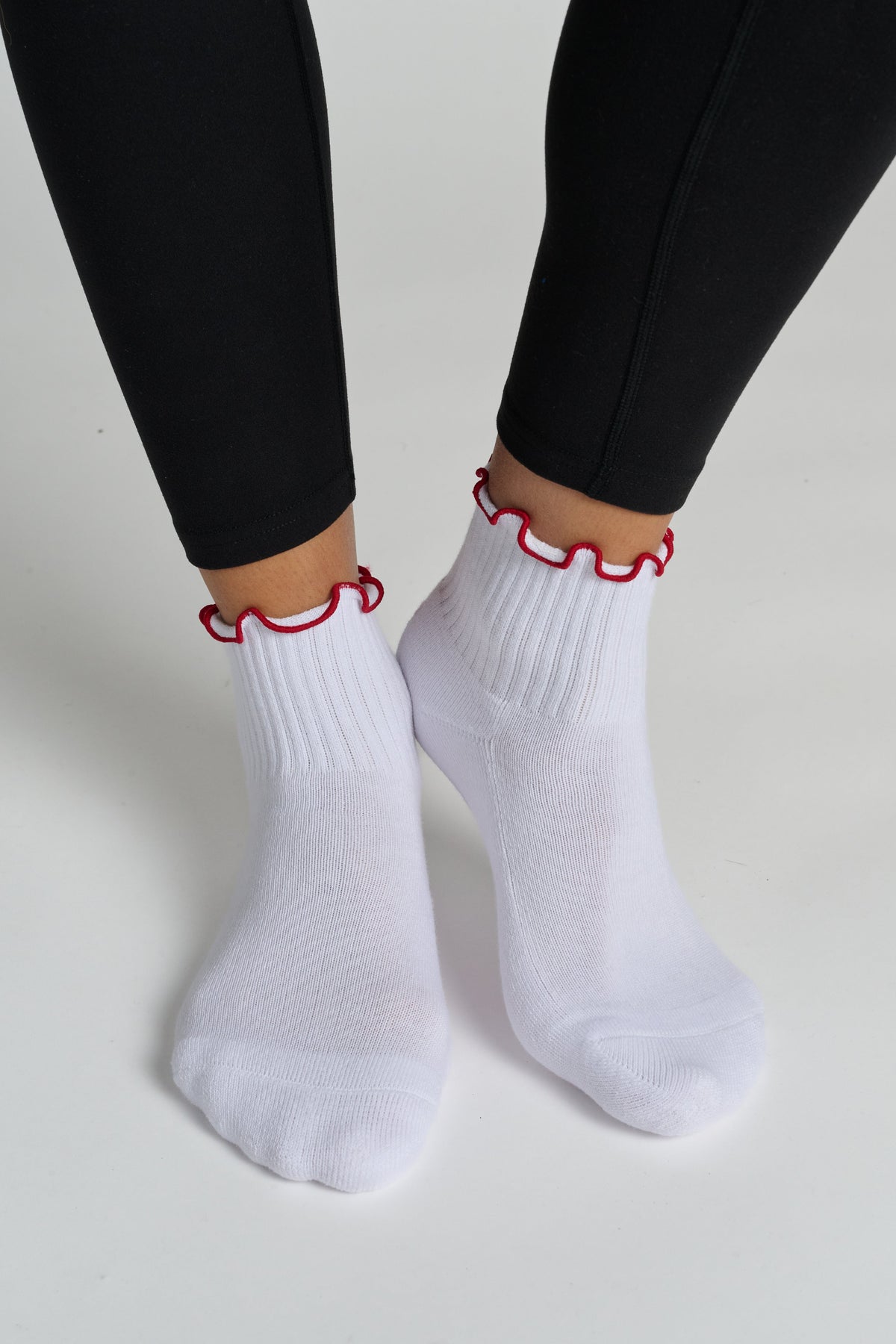 Quarter Cut Ruffle Sock