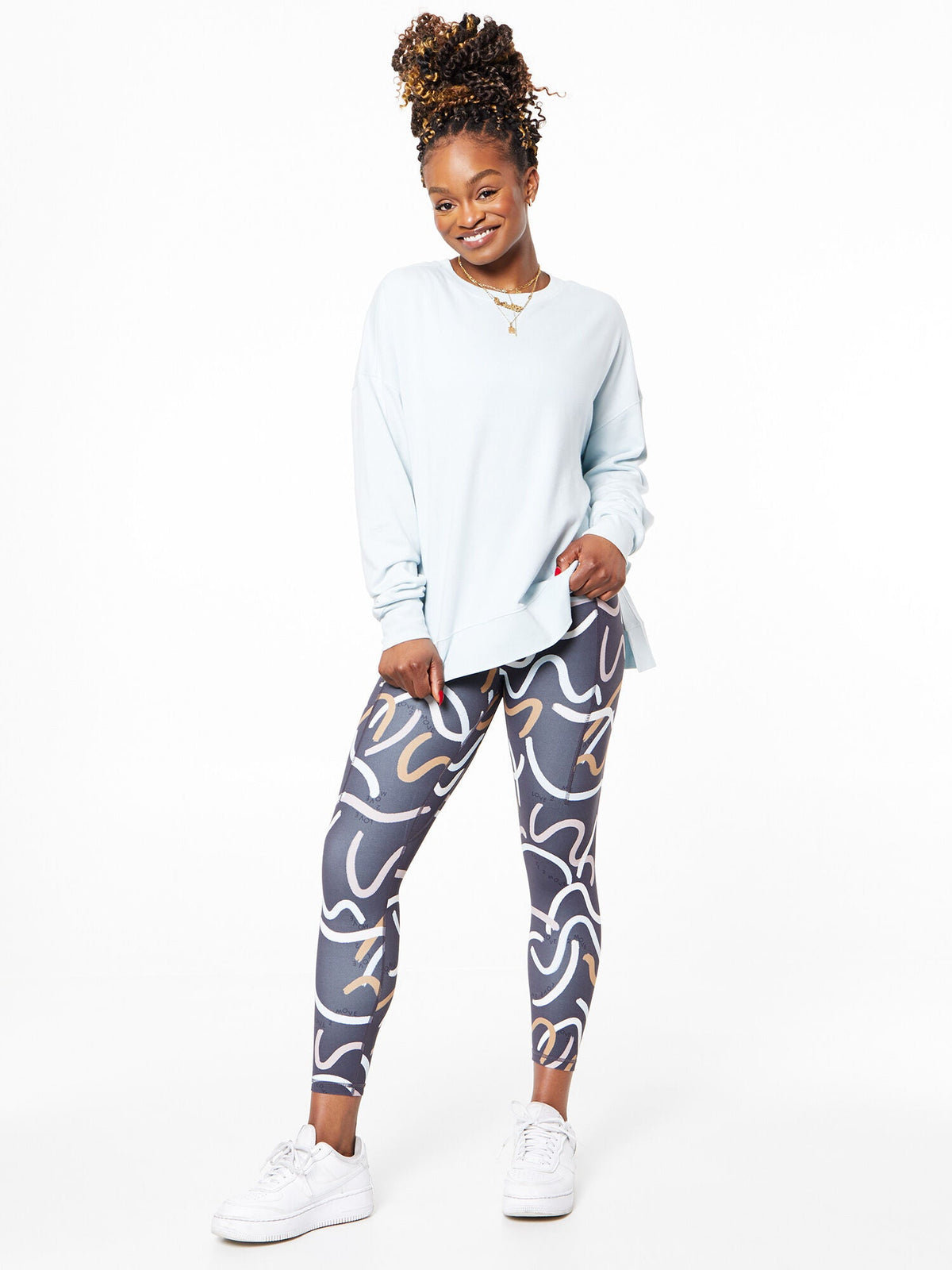 AFTER CLASS SPLIT SWEATSHIRT