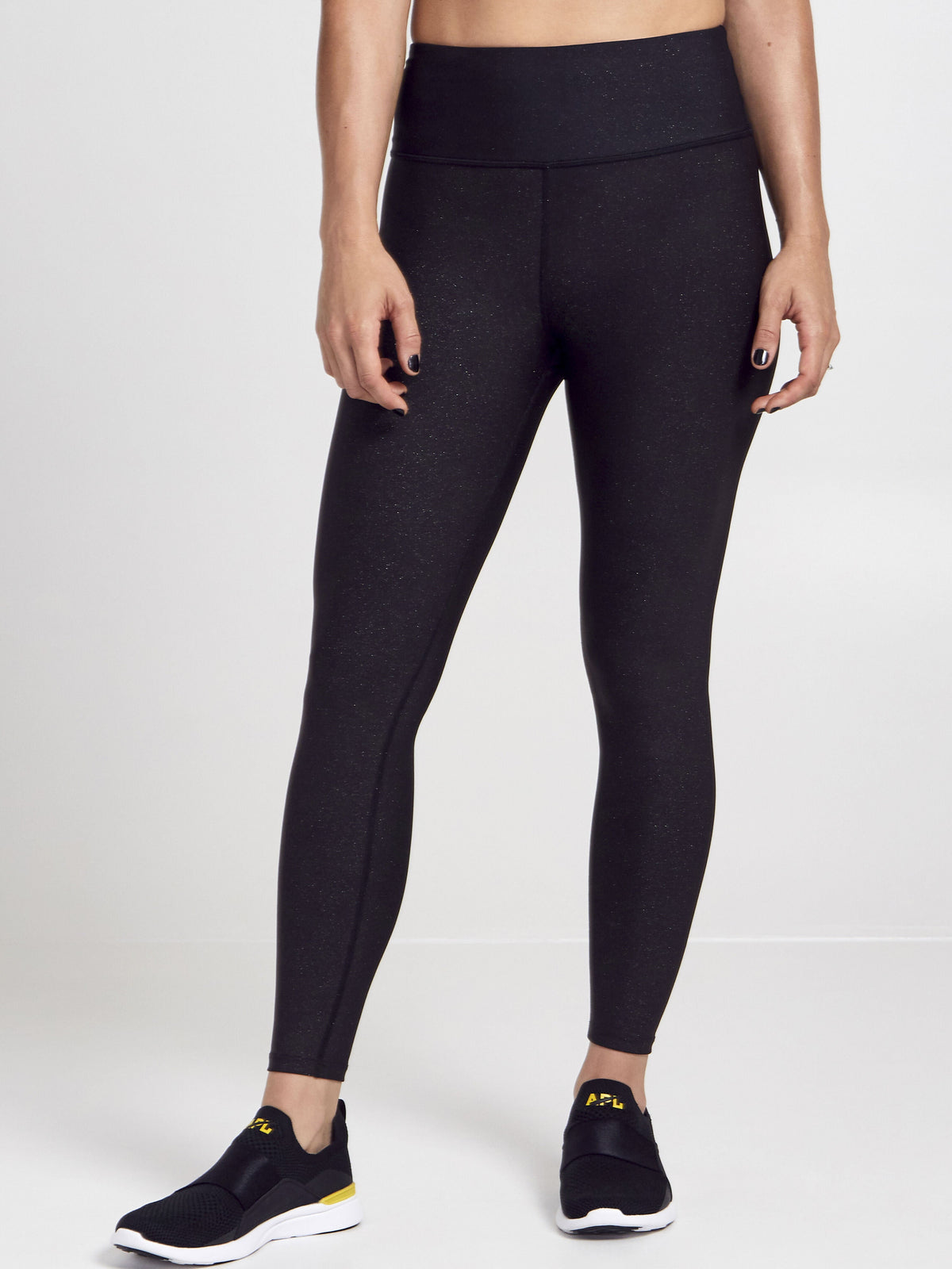 Glitter Black Leggings