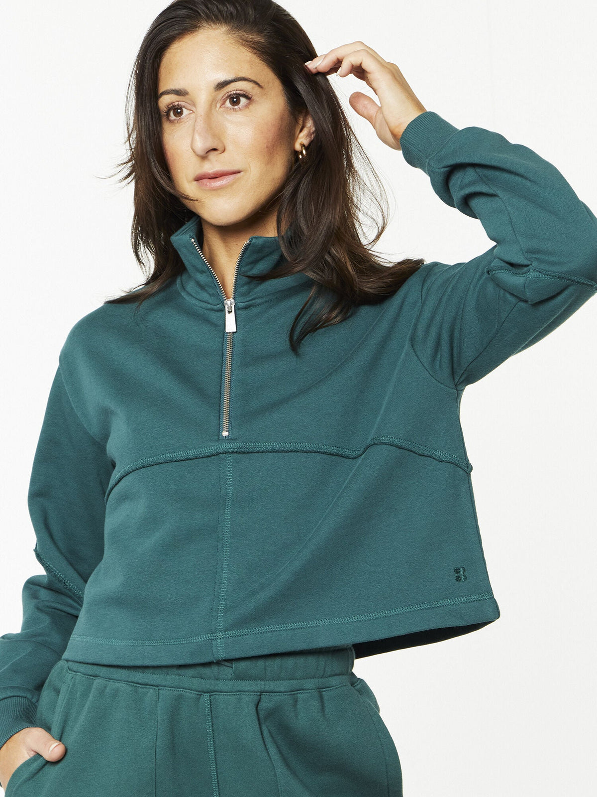 revive half zip sweatshirt