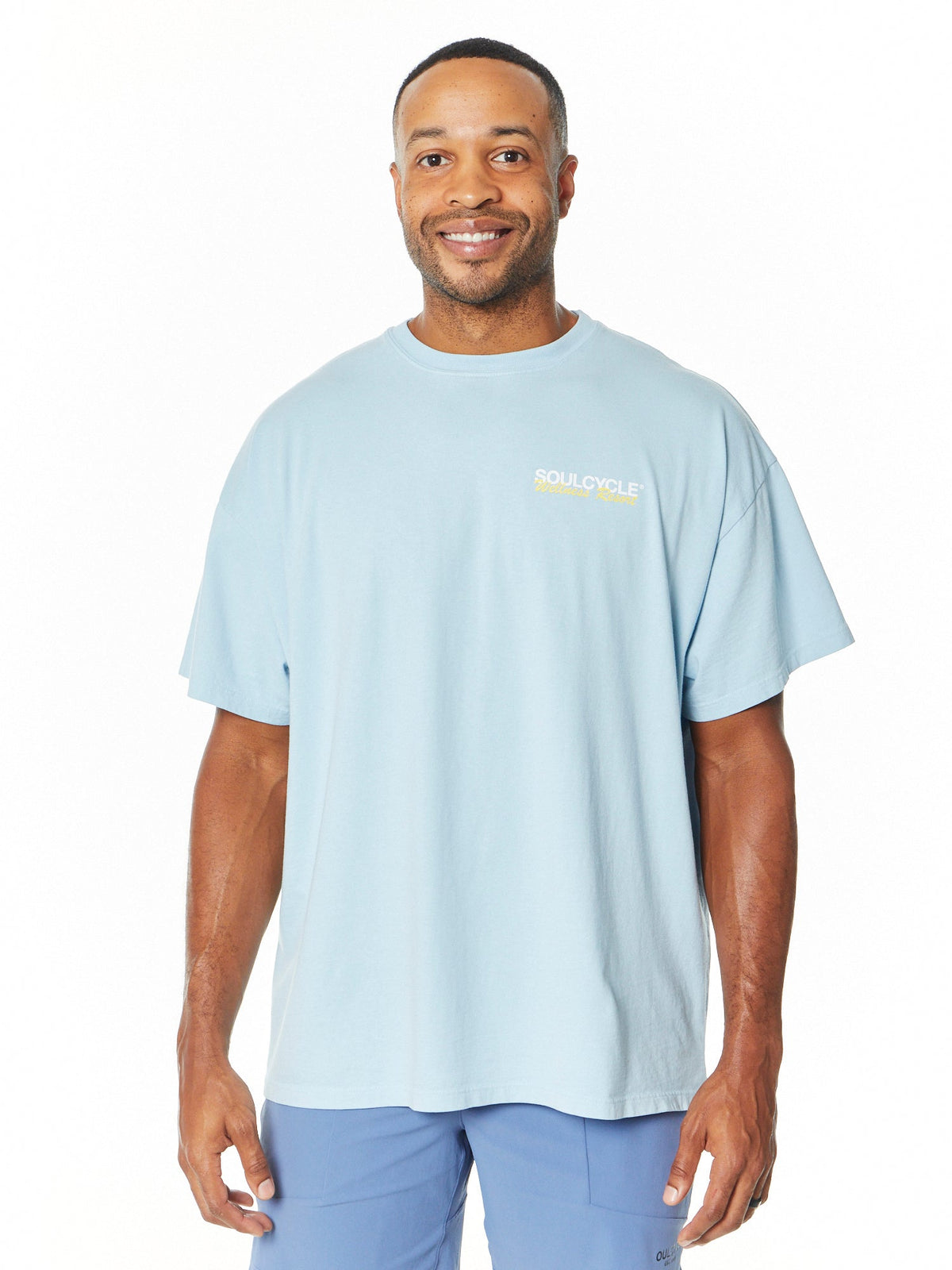 WELLNESS RUBY TEE LIGHT BLUE