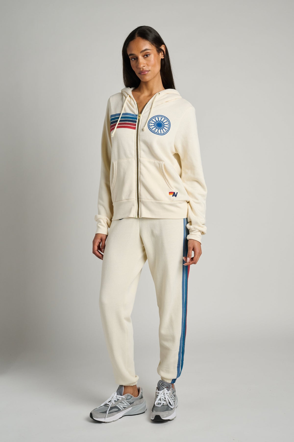 SOUL 5 STRIPE ZIP HOODIE